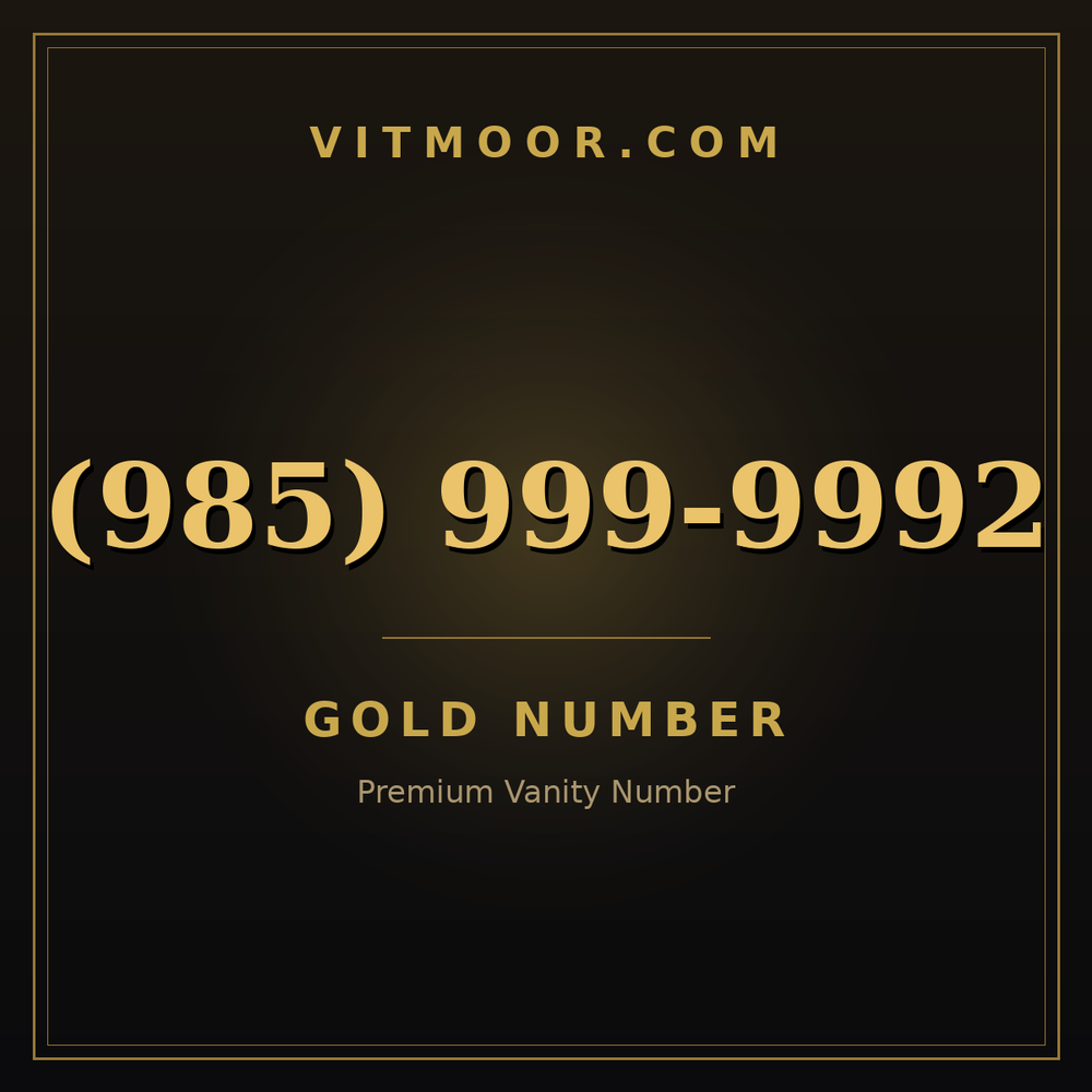 985 999-9992