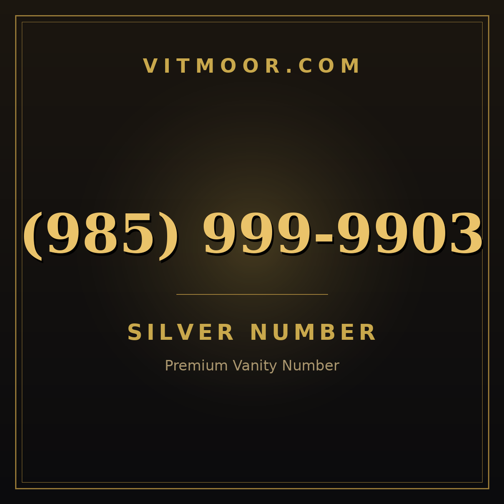 985 999-9903
