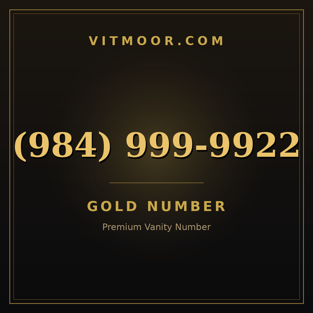 984 999-9922