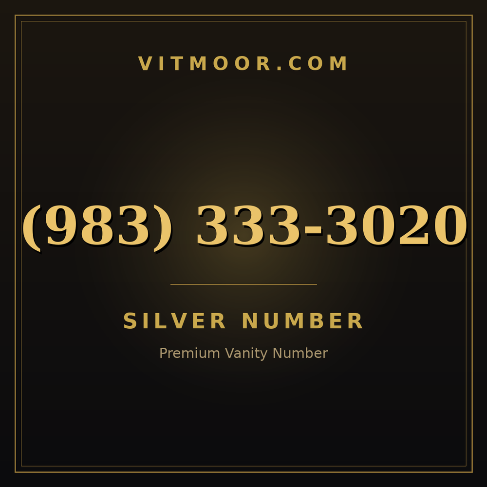 983 333-3020