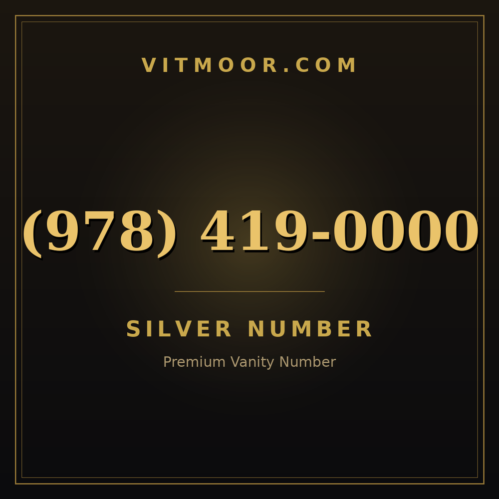 978 419-0000