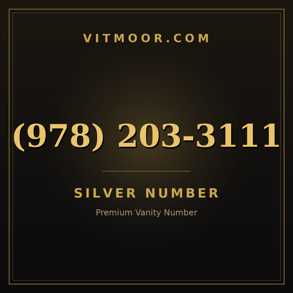 978 203-3111