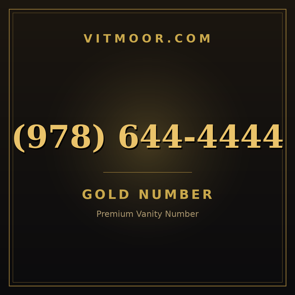 978 644-4444