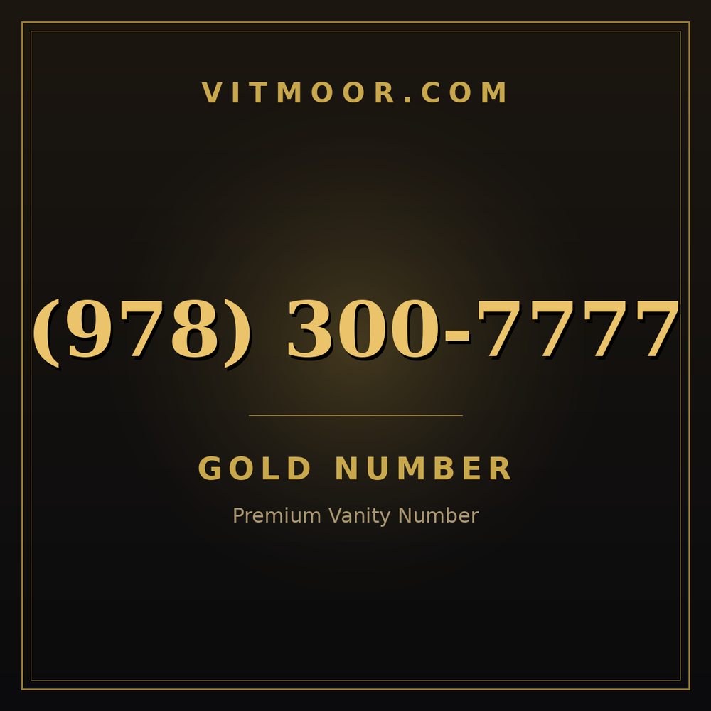 978 300-7777