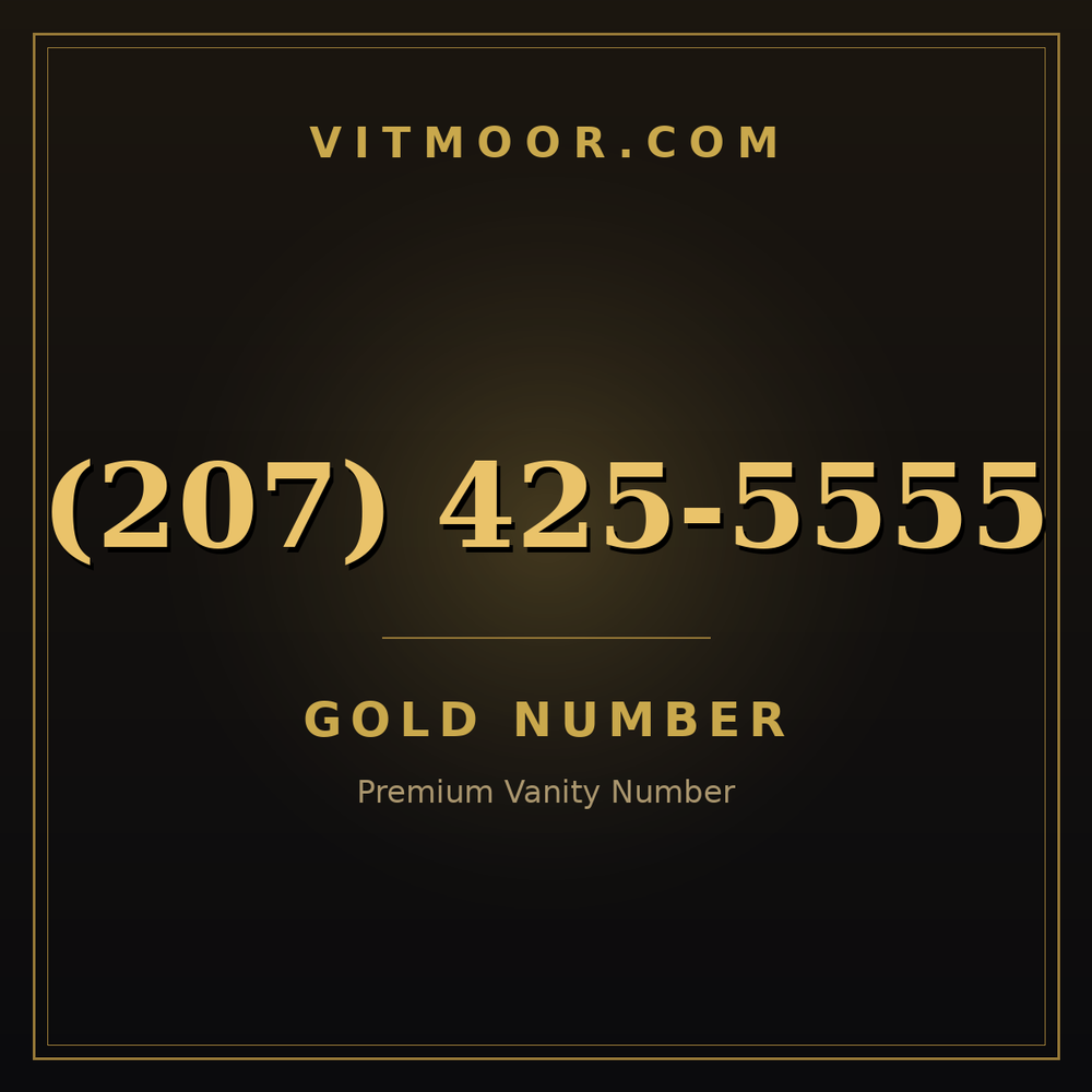 207 425-5555