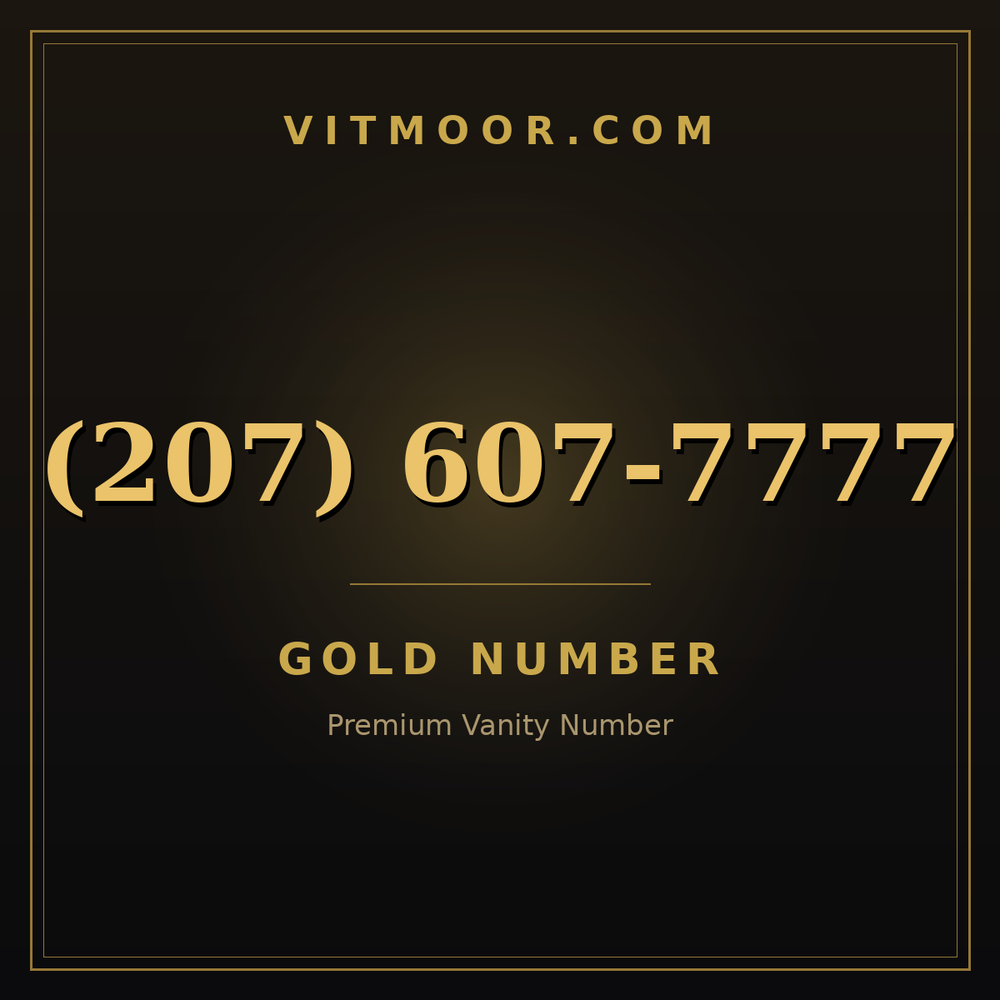 207 607-7777