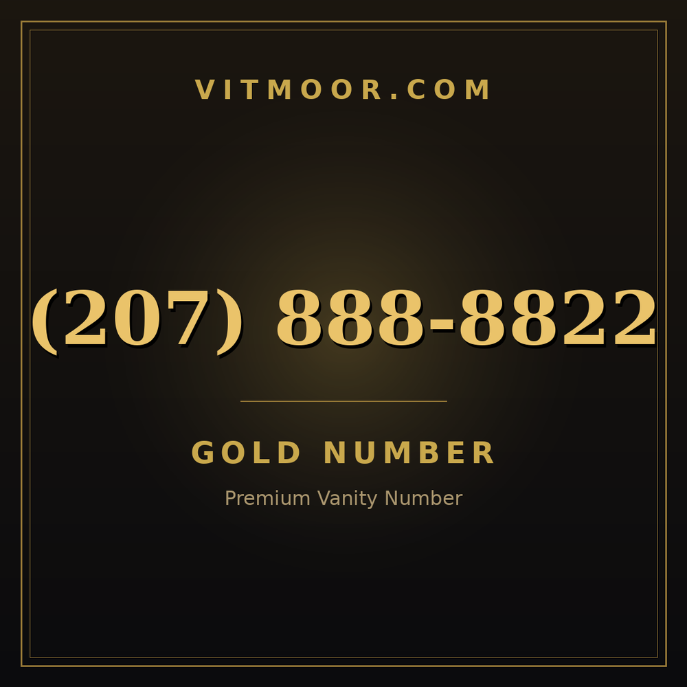 207 888-8822