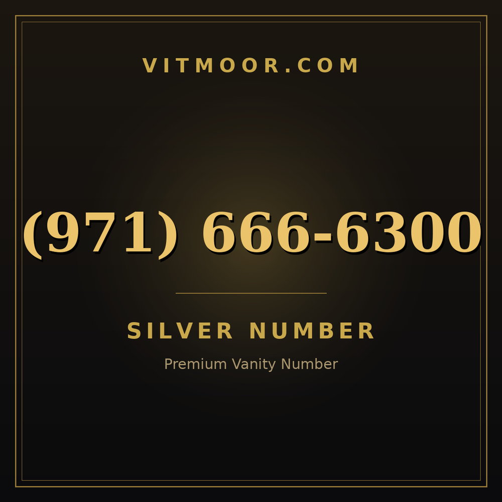 971 666-6300
