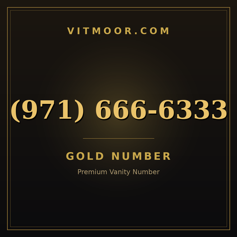 971 666-6333