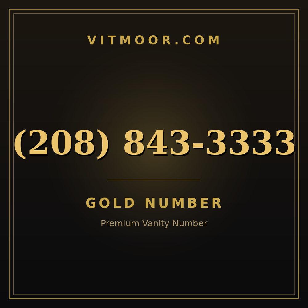 208 843-3333